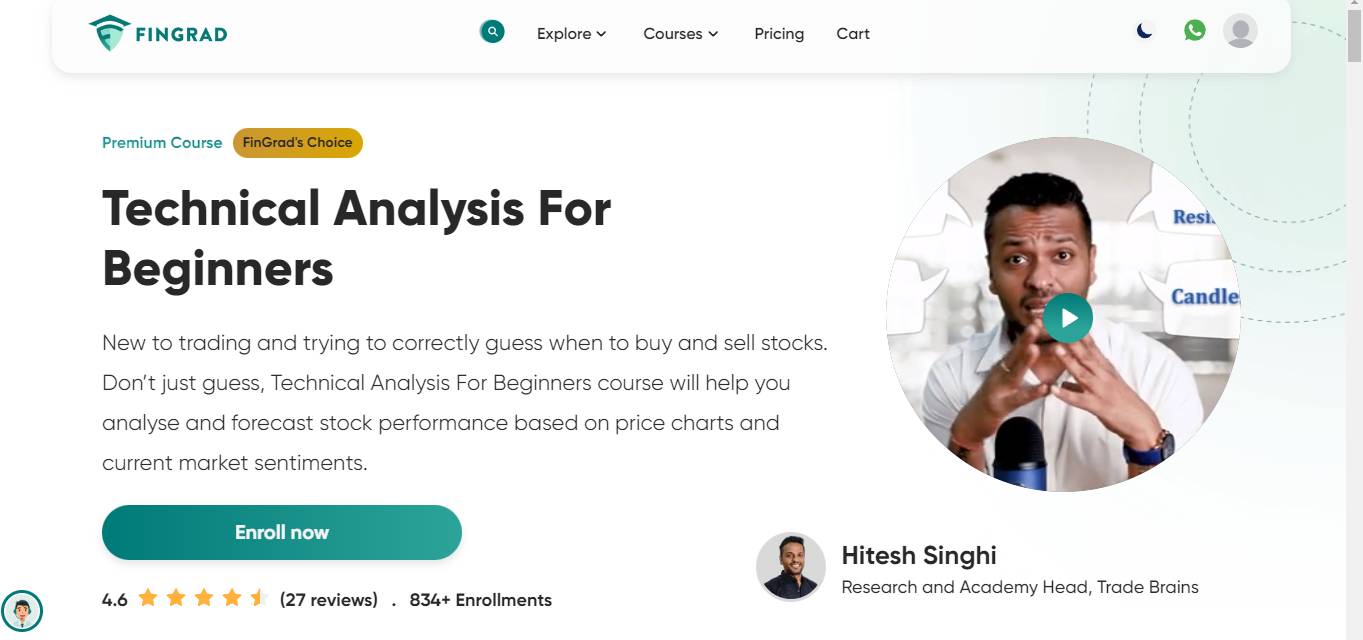 Technical Analysis for Beginners by Trade Brain